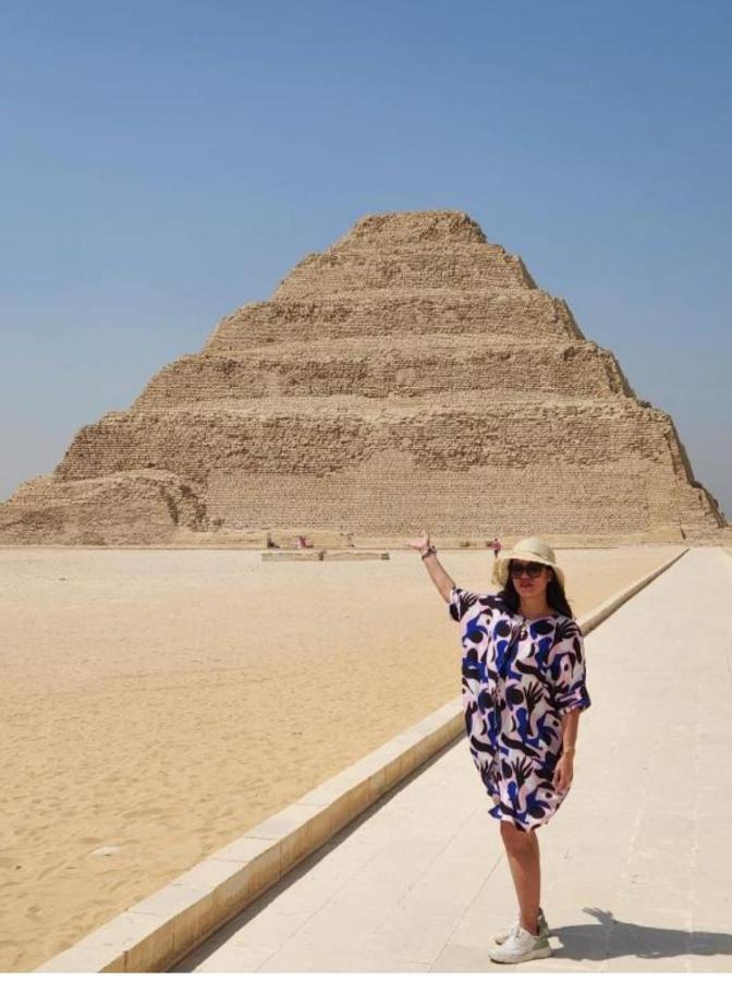 Pyramid View Gh Hotel Kafrat al Jabal Exterior photo