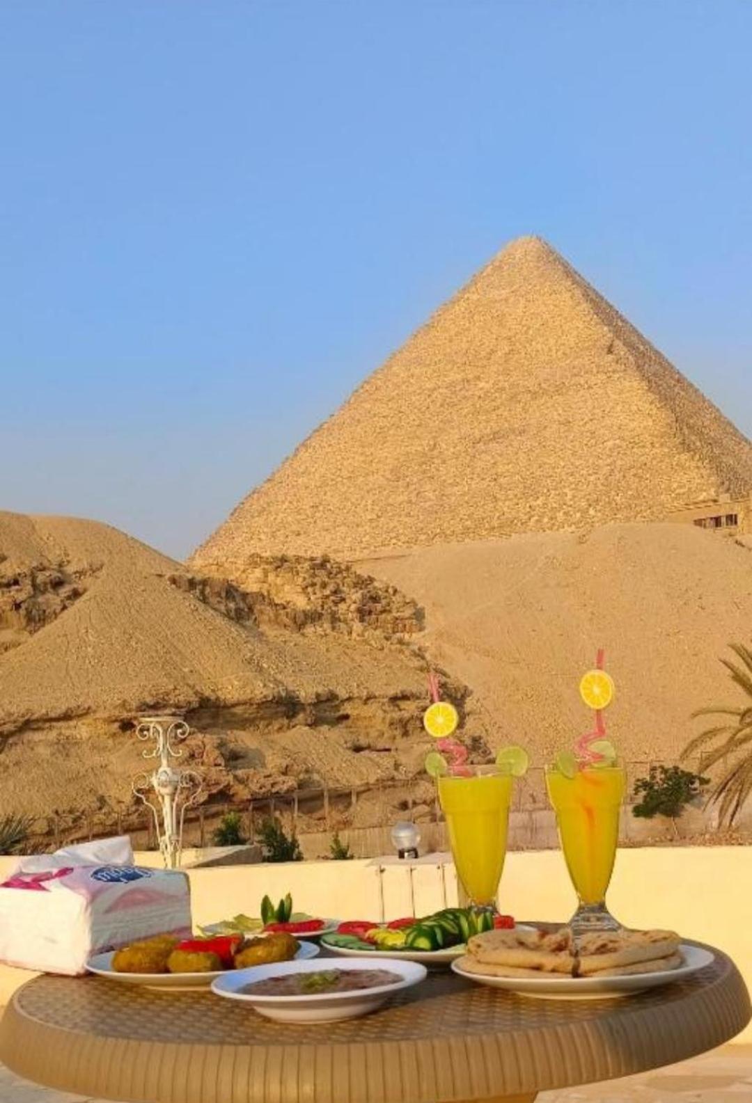 Pyramid View Gh Hotel Kafrat al Jabal Exterior photo