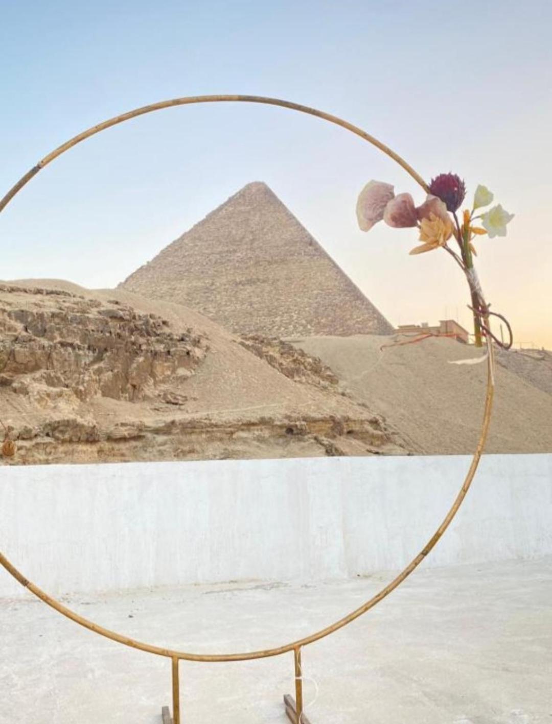 Pyramid View Gh Hotel Kafrat al Jabal Exterior photo