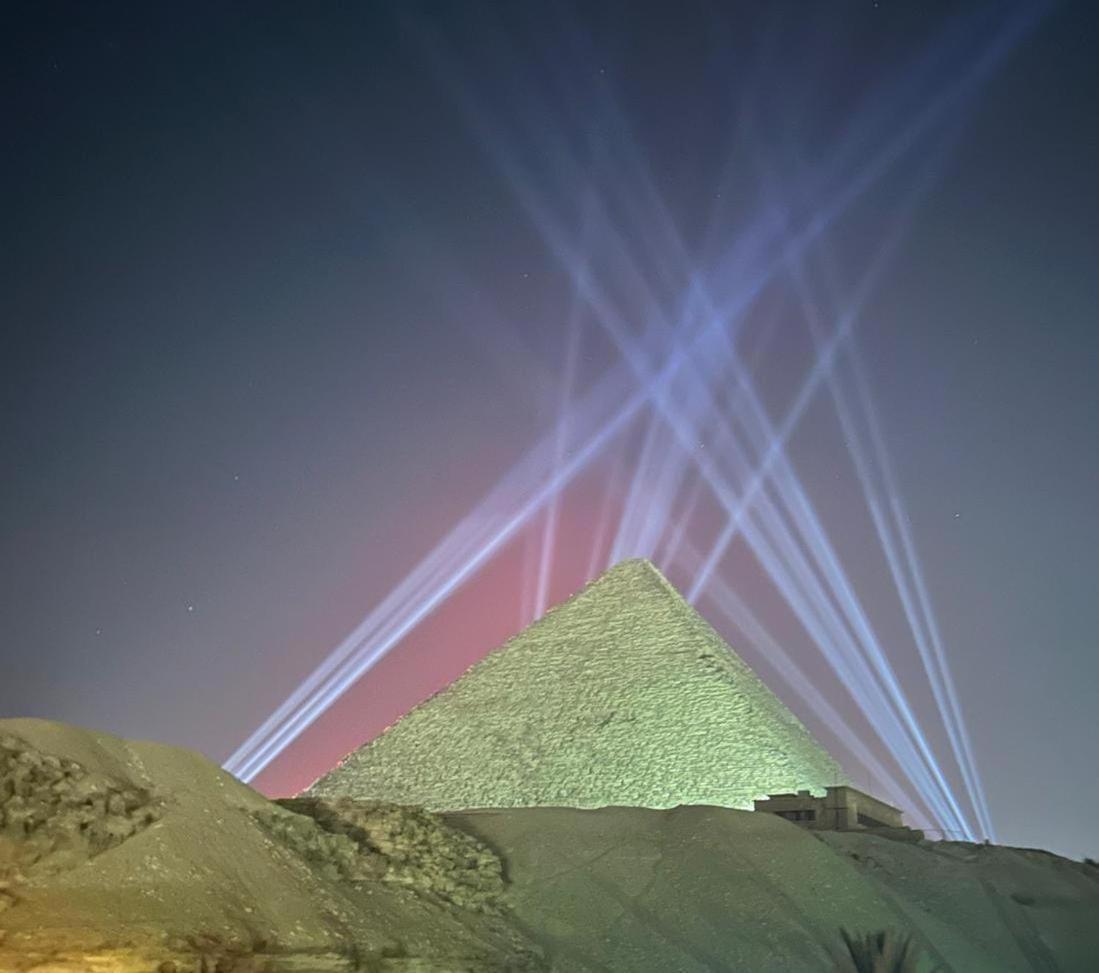 Pyramid View Gh Hotel Kafrat al Jabal Exterior photo