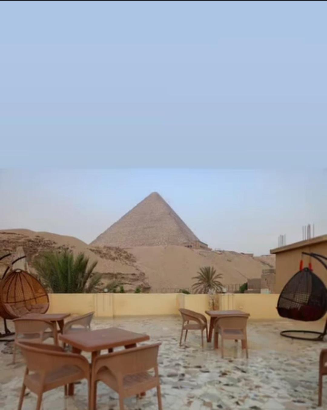 Pyramid View Gh Hotel Kafrat al Jabal Exterior photo