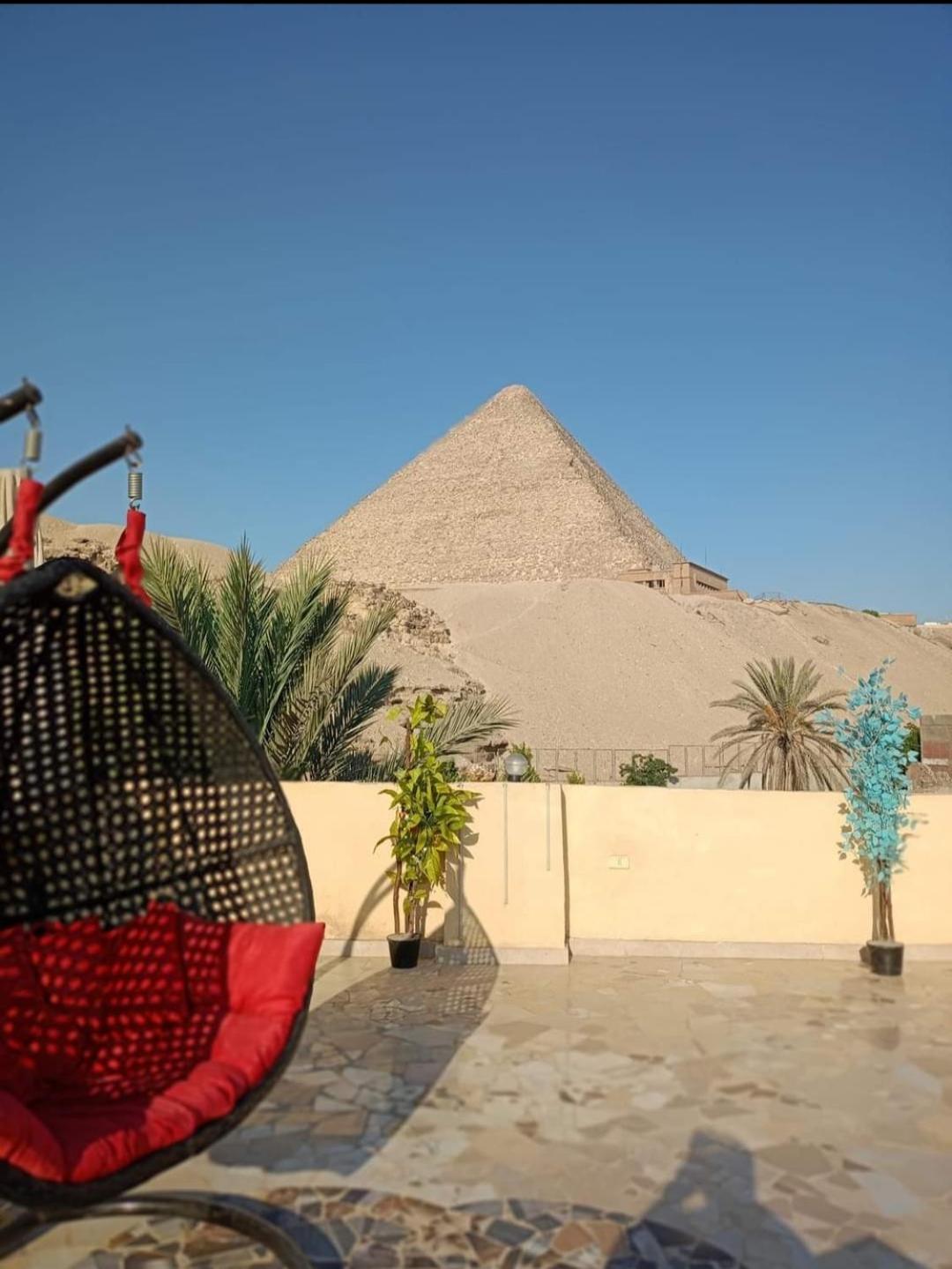 Pyramid View Gh Hotel Kafrat al Jabal Exterior photo